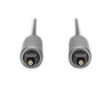 Digitus | Cyfrowy kabel audio (optyczny) | Męski | TOSLINK | TOSLINK | Czarny | 1 m