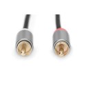 Digitus | Kabel audio | Męski | RCA | Mini-phone stereo 3,5 mm | Czarny | 1,8 m