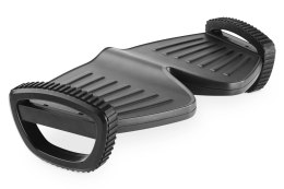 Digitus | Podnóżek | Ruch wahadłowy, maksymalne obciążenie 10 kg, ergonomiczna konstrukcja | Czarny | Czarny