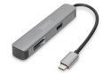 Digitus | USB-C Dock | DA-70891 | Dock | Porty Ethernet LAN (RJ-45) | Ilość portów VGA (D-Sub) | Ilość portów DisplayPorts | Ilo