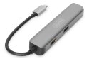 Digitus | USB-C Dock | DA-70891 | Dock | Porty Ethernet LAN (RJ-45) | Ilość portów VGA (D-Sub) | Ilość portów DisplayPorts | Ilo