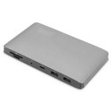 Digitus | Uniwersalna stacja dokująca | Stacja dokująca | Porty Ethernet LAN (RJ-45) | Ilość portów VGA (D-Sub) | Ilość portów D