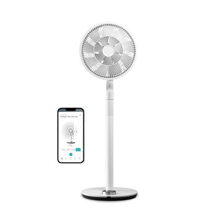 Duux | Wentylator | Whisper Flex Ultimate Smart | Wentylator stojący | Biały | Średnica 34 cm | Liczba prędkości 30 | Oscylacja