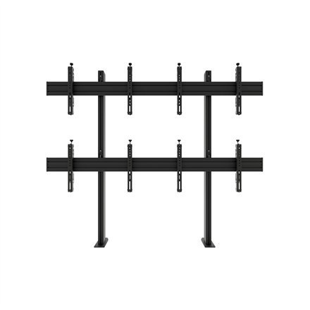 EDBAK | Uchwyt ścienny | Stały | 50-57 " | Maksymalna waga (udźwig) 210 kg | Czarny
