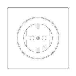 FIBARO Walli Outlet type F, Black Z-Wave EU Fibaro