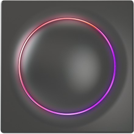 FIBARO Walli Switch, czarny, Z-Wave EU Fibaro | FGWDSEU-221-8 | Walli Switch | czarny