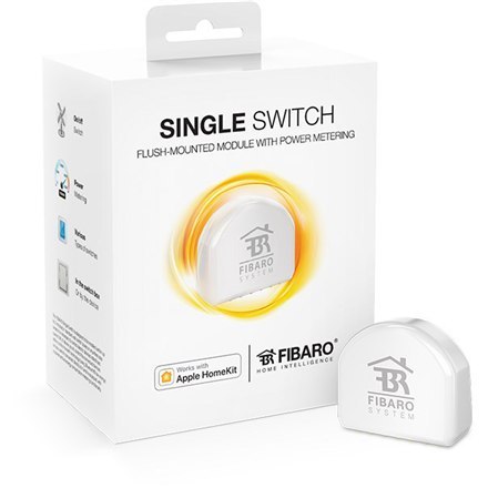 Fibaro | Single Switch | Apple HomeKit | White