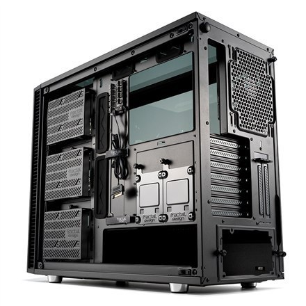 Fractal Design | Define S2 Vision - Blackout | Side window | E-ATX | Power supply included No | ATX