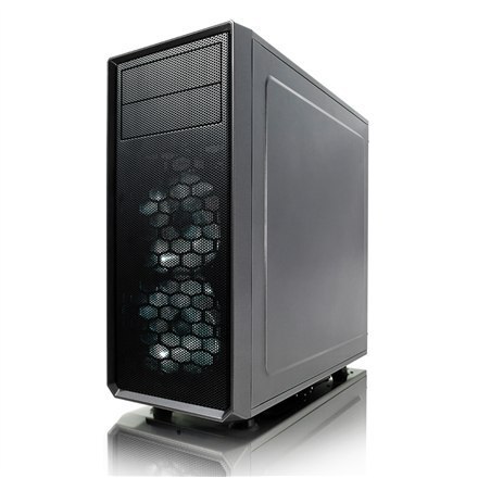 Fractal Design | Focus G | FD-CA-FOCUS-GY-W | Side window | Left side panel - Tempered Glass | Gray | ATX | Power supply include