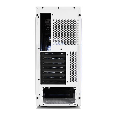 Fractal Design | Focus G | FD-CA-FOCUS-WT-W | Okno boczne | Lewy panel boczny - Szkło hartowane | Biały | ATX | Zasilacz w zesta