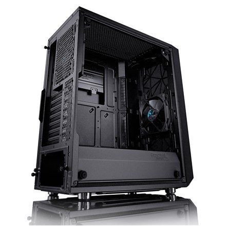 Fractal Design | Meshify C | FD-CA-MESH-C-BKO-TG | Side window | Left side panel - Tempered Glass | Black | ATX | Power supply i