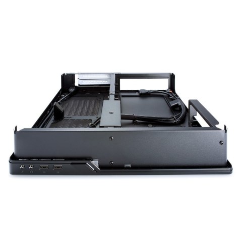 Fractal Design | NODE 202 | Czarny | ITX | Zasilacz w zestawie Nie