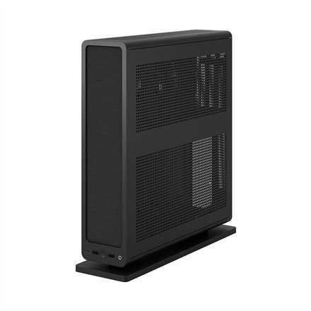Fractal Design Ridge Black mITX Fractal Design | Ridge | FD-C-RID1N-01 | Side window | Black | Mini ITX | Power supply included