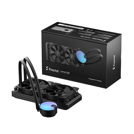 Fractal Design | Water Cooling Unit | Lumen S24 V2 | Intel, AMD | CPU Liquid Cooler