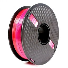 Gembird | Fioletowy/czerwony | Jedwabny filament PLA