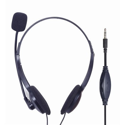 Gembird | Multimedialny zestaw biurowy 4 w 1 | KBS-UO4-01 | Klawiatura, mysz, podkładka i zestaw słuchawkowy | Przewodowy | Mysz