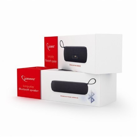 Gembird | SPK-BT-04 | Long-play Bluetooth speaker | Black | 2 x 5 W