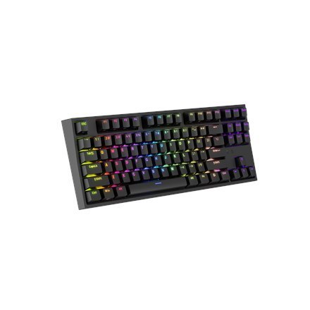 Genesis | Black | Mechanical Gaming Keyboard | THOR 404 TKL RGB | Mechanical Gaming Keyboard | Wired | US | USB Type-A | 1005 g