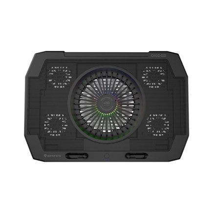 Genesis | Podkładka chłodząca do laptopa | OXID 850 | Czarny