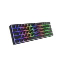 Genesis | THOR 660 RGB | Klawiatura dla graczy | Podświetlenie LED RGB | USA | Czarna | Bezprzewodowa / Przewodowa | 1,5 m | Gat
