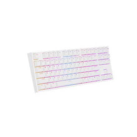 Genesis | White | Mechanical Gaming Keyboard | THOR 404 TKL RGB | Mechanical Gaming Keyboard | Wired | US | USB Type-A | 1005 g