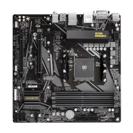 Gigabyte | B550M DS3H 1.0 | Rodzina procesorów AMD | Gniazdo procesora AM4 | DDR4 DIMM | Gniazda pamięci 4 | Liczba złączy SATA
