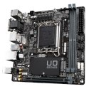 Gigabyte | H610I DDR4 1.0 M/B | Rodzina procesora Intel | Gniazdo procesora LGA1700 | DDR4 DIMM | Sloty pamięci 2 | Obsługiwane