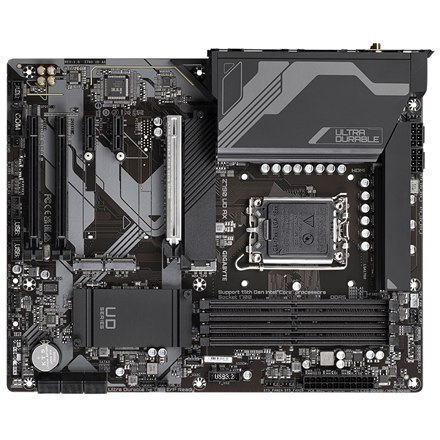 Gigabyte | Z790 UD AX 1.0 M/B | Rodzina procesorów Intel | Gniazdo procesora LGA1700 | DDR5 DIMM | Gniazda pamięci 4 | Obsługiwa