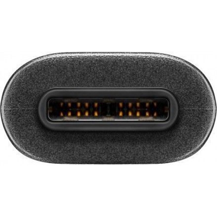 Goobay | Kabel USB-C | Męski | 24-pinowy USB-C | Męski | Czarny | 24-pinowy USB-C | 3 m