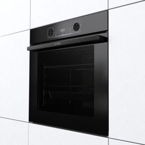 Gorenje | BOS6737E06FBG | Oven | 77 L | Multifunctional | EcoClean | Mechanical control | Steam function | Yes | Height 59.5 cm