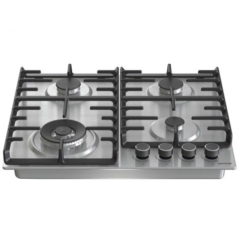 Gorenje | GW642ABX | Hob | Gas | Number of burners/cooking zones 4 | Rotary knobs | Stainless steel