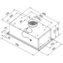 Gorenje | Hood | DKI550M | Energy efficiency class D | Canopy | Width 55 cm | 305 m³/h | Mechanical control | Stainless steel |