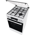 Gorenje | Kuchenka | GK5C41WH | Typ płyty gazowa | Typ piekarnika elektryczna | Biały | Szerokość 50 cm | Grillowanie | Głębokoś