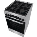 Gorenje | Kuchenka | GK5C65XV | Typ płyty gazowa | Typ piekarnika elektryczna | Stal nierdzewna | Szerokość 50 cm | Grillowanie