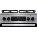 Gorenje | Kuchenka | GK5C65XV | Typ płyty gazowa | Typ piekarnika elektryczna | Stal nierdzewna | Szerokość 50 cm | Grillowanie
