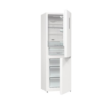 Gorenje | NRK6192AW4 | Lodówka | Klasa energetyczna E | Wolnostojąca | Kombi | Wysokość 185 cm | System No Frost | Pojemność net