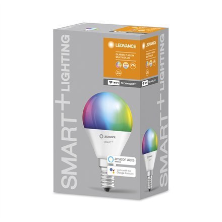 Ledvance SMART+ WiFi Classic Mini Bulb RGBW Multicolour 40 5W 2700-6500K E14 Ledvance | SMART+ WiFi Classic Mini Bulb RGBW Multi