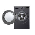 LG F2WR508S2M Pralka, A, ładowana od frontu, Pojemność prania 10 kg, Głębokość 56,5 cm, 1400 obr/min, Środkowy czarny | LG | Pra