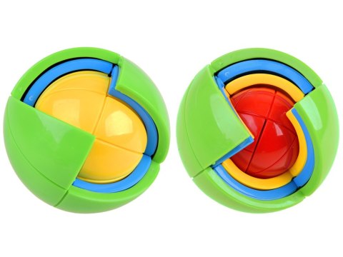 Gra logiczna KULA 3D PUZZLE łamigłówka Piłka - kolorowa zagadka GR0067 Gra logiczna KULA 3D PUZZLE łamigłówka Piłka - kolorowa zagadka GR0067