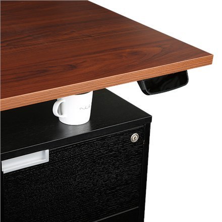 LogiLink EO0001 Sit-Stand Desk Frame, dual motor, black Logilink