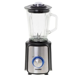 Mesko | Blender | MS 4080 | Tabletop | 600 W | Materiał słoika Szkło | Pojemność słoika 1,5 L | Kruszenie lodu | Czarny/Srebrny