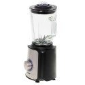 Mesko | Blender | MS 4080 | Tabletop | 600 W | Materiał słoika Szkło | Pojemność słoika 1,5 L | Kruszenie lodu | Czarny/Srebrny