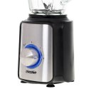 Mesko | Blender | MS 4080 | Tabletop | 600 W | Materiał słoika Szkło | Pojemność słoika 1,5 L | Kruszenie lodu | Czarny/Srebrny