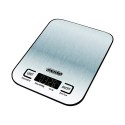 Mesko | Waga kuchenna | MS 3169 czarny | Maksymalna waga (udźwig) 5 kg | Podziałka 1 g | Typ wyświetlacza | Inox/czarny