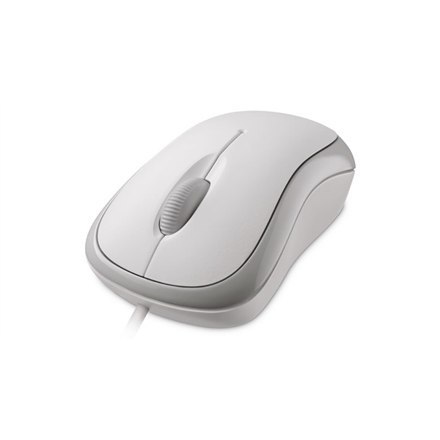 Microsoft | 4YH-00008 | Basic Optical Mouse for Business | White