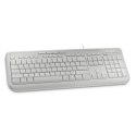 Microsoft | ANB-00032 | Klawiatura przewodowa 600 | Standardowa | Przewodowa | PL | 2 m | Biała | Angielska | 595 g