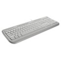 Microsoft | ANB-00032 | Klawiatura przewodowa 600 | Standardowa | Przewodowa | PL | 2 m | Biała | Angielska | 595 g