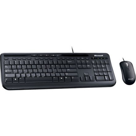 Microsoft | APB-00011 | Wired Desktop 600 | Multimedia | Wired | Mouse included | RU | Black