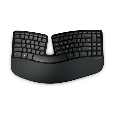 Microsoft | L5V-00009 | Sculpt Ergonomic Desktop | Multimedia | Wireless | Mouse included | DK | Black | Danish | 842 g | Numeri