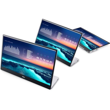 Monitor Dell P1424H o przekątnej 14 cali, dostarcza doskonałą jakość obrazu dzięki technologii LCD i rozdzielczości FHD. Proporc